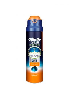 Gillette Fusion Proglide Sensitive 2-in-1 Shave Gel Active Sport, 170 ml.