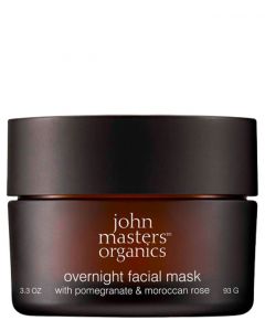 John Masters Organics Overnight Facial Mask Pomegranate & Moroccan Rose, 93 g.