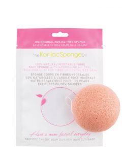 The Konjac Sponge Facial Puff Pink Clay